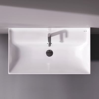 Раковина мебельная 80 AM.PM Above M9XWCC0800WG белая встраиваемая