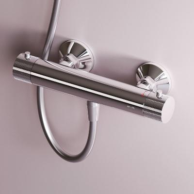 Смеситель для душа AM.PM Libre F6040000 термостат, черный