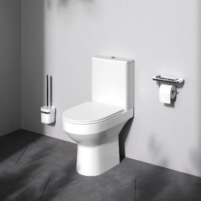 Унитаз напольный AM.PM Spirit 2.0 C708600WH безободковый с сиденьем микролифт 57WH, белый