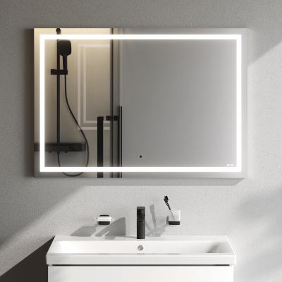 Зеркало с подсветкой в ванную прямоугольное 100 AM.PM Gem M91AMOX1001WG сенсорное