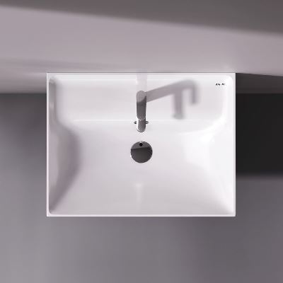 Раковина мебельная 60 AM.PM Above M9XWCC0600WG белая встраиваемая