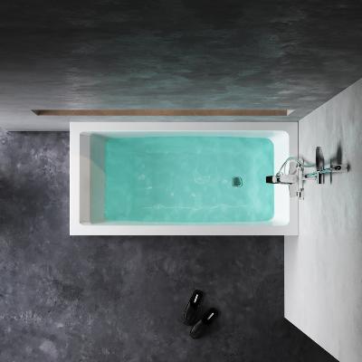 Ванна акриловая 140x70 AM.PM Gem W93A-140-070W-A белая глянцевая