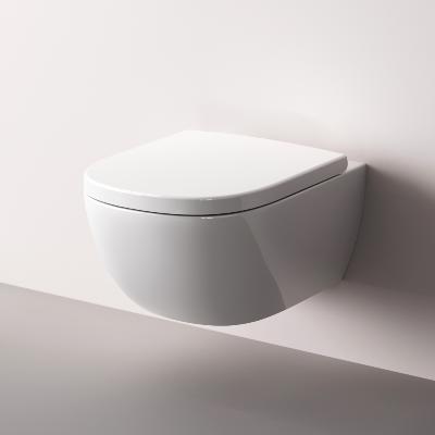 Унитаз подвесной AM.PM Above C9X1900SC торнадо безободковый с сиденьем микролифт, белый