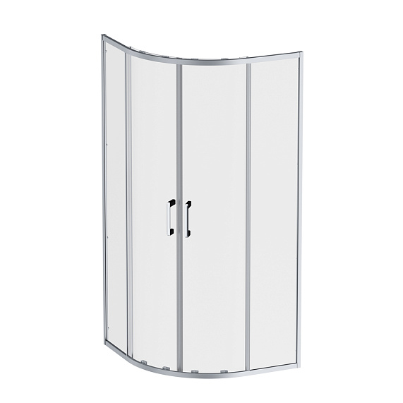 Душевое ограждение без поддона 90x90 AM.PM Above W9XG-401-9090-MT профиль серебристый-14