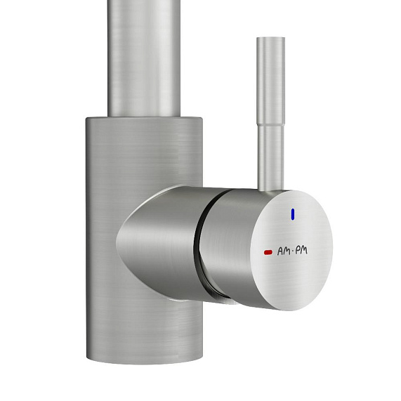 Смеситель для кухни AM.PM X-Joy S F85B07511 высокий, с выдвижным изливом, сатин-8