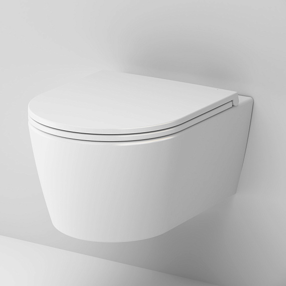 Унитаз подвесной AM.PM Func C8F1700SC безободковый с сиденьем микролифт, белый-3