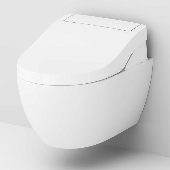 Унитаз-биде подвесной AM.PM Awe C111739SC с электронным управлением и сиденьем микролифт, белый-4