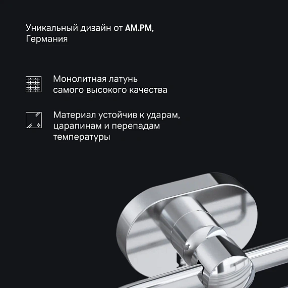 Мыльница металлическая настенная AM.PM Sense L A7434600 хром-3