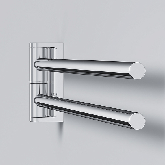 Вешалка для полотенец AM.PM Inspire A5032664 поворотная двойная хром-2