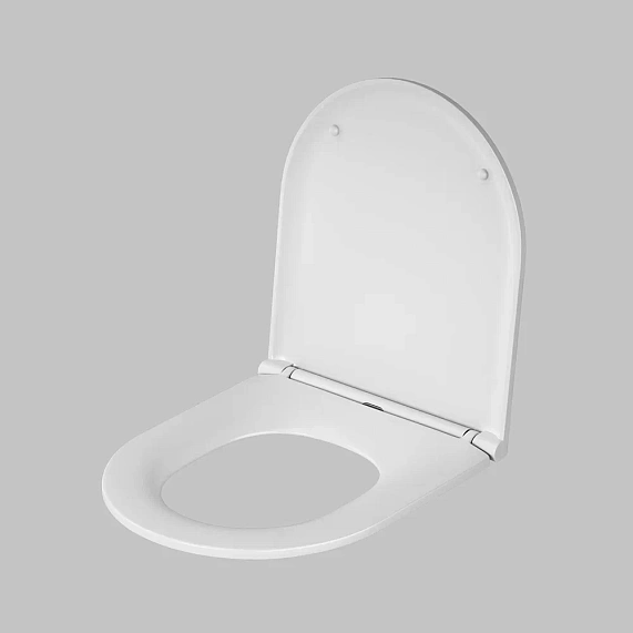 Унитаз напольный AM.PM Spirit 2.0 C708600WH безободковый с сиденьем микролифт 57WH, белый-1