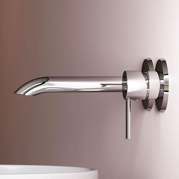 Смеситель для раковины (умывальника) AM.PM Libre F6072600 хром встраиваемый-3