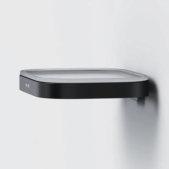 Мыльница стеклянная настенная AM.PM Func A8F34222 черная-2