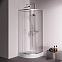 Душевое ограждение без поддона 80x80 AM.PM Above W9XG-401-8080-MT профиль серебристый