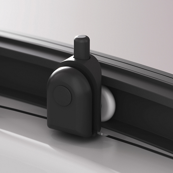 Душевая кабина 90x90 AM.PM Above W9XC-401A-9090BT профиль черный матовый, высокий поддон-8