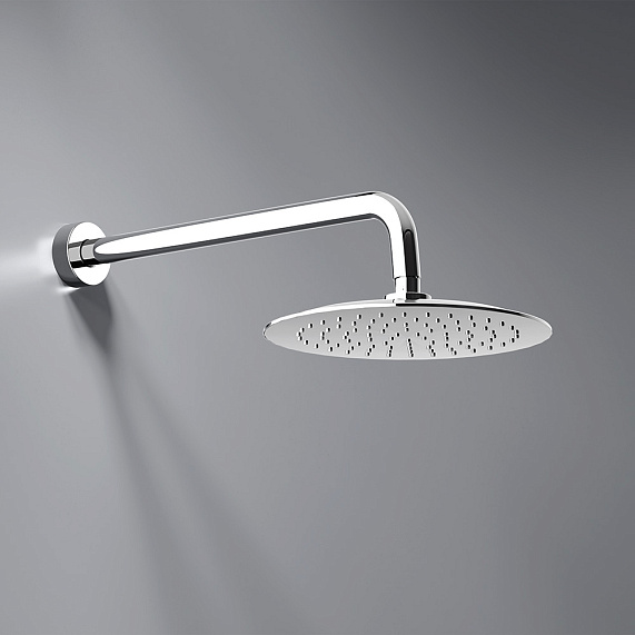 Встраиваемая душевая система Damixa Scandinavian Pure 936520000 хром: тропический верхний душ, ручной душ-3