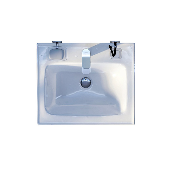 Раковина мебельная 55 AM.PM X-Joy M85AWCC0552WG64 белая встраиваемая-2