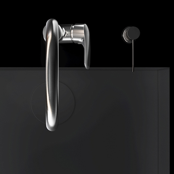 Смеситель для кухни AM.PM Like F8007D11 высокий, сатин + дозатор для моющего средства-2