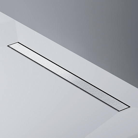 Душевой трап (лоток) 80 AM.PM MasterFlow W01SC-U11-080-04SB комбинированный затвор со стальной матовой решеткой под плитку-18