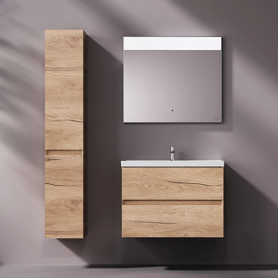 Тумба с раковиной 80 AM.PM Above M9X-FHX0802OF-WCC0800WG подвесная под дерево-3