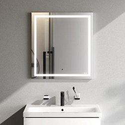 Зеркало с подсветкой в ванную прямоугольное 65 AM.PM Gem M91AMOX0651WG сенсорное