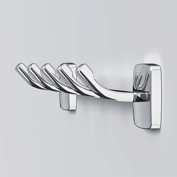 Крючки для полотенец AM.PM Gem A9035900 хром, 5 шт на планке-2
