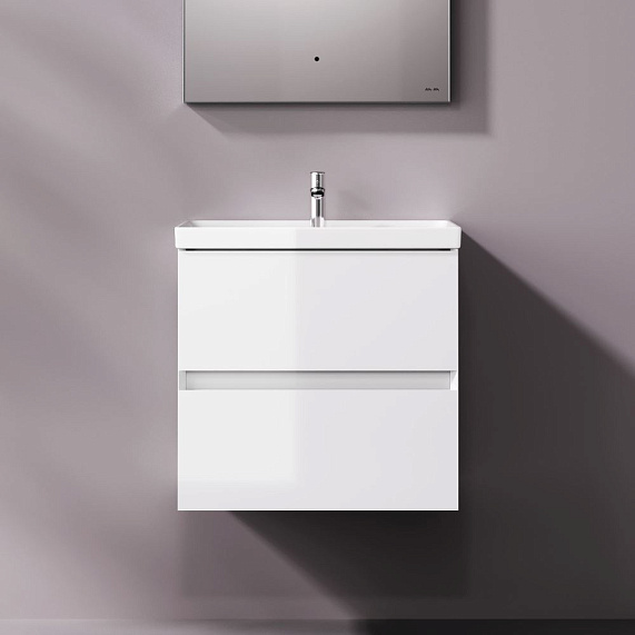 Тумба с раковиной 60 AM.PM Above M9X-FHX0602WG-WCC0600WG подвесная белая глянцевая