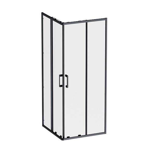 Душевое ограждение без поддона 80x80 AM.PM Above W9XG-403-8080-BT профиль черный-14