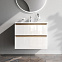Тумба с раковиной 80 AM.PM X-Joy M85A-FHX0802-WC0802WG подвесная, белый глянец