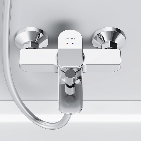 Смеситель для ванны и душа AM.PM X-Joy F85A10000 хром-3