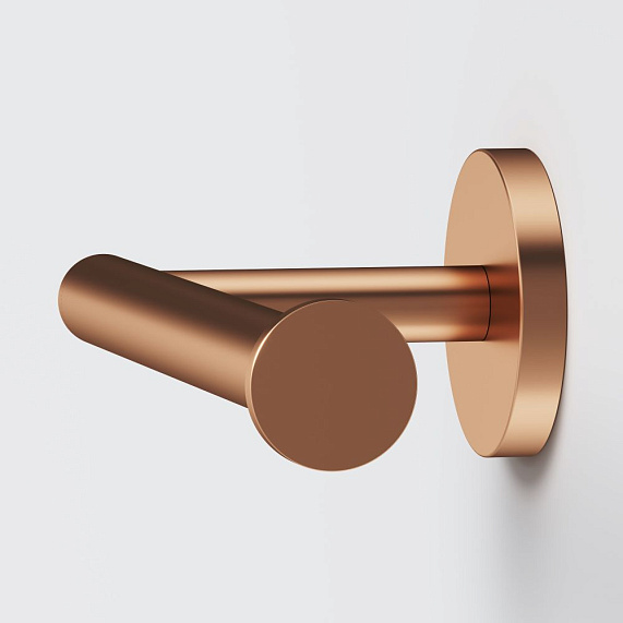 Держатель для туалетной бумаги настенный AM.PM X-Joy A85A34144 розовое золото-2