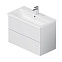 Тумба с раковиной 80 AM.PM Gem M90FHX0802WG подвесная белый глянец