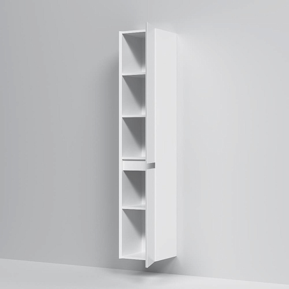 Шкаф-пенал для ванной 35 AM.PM Above M9XCHR0352WG навесной правый белый глянцевый-5