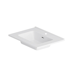 Раковина мебельная 60 AM.PM Sense M7BWCC0602WG белая встраиваемая