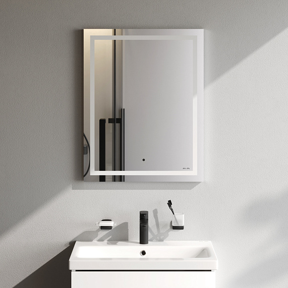 Зеркало с подсветкой в ванную прямоугольное 55 AM.PM Gem M91AMOX0551WG сенсорное-1