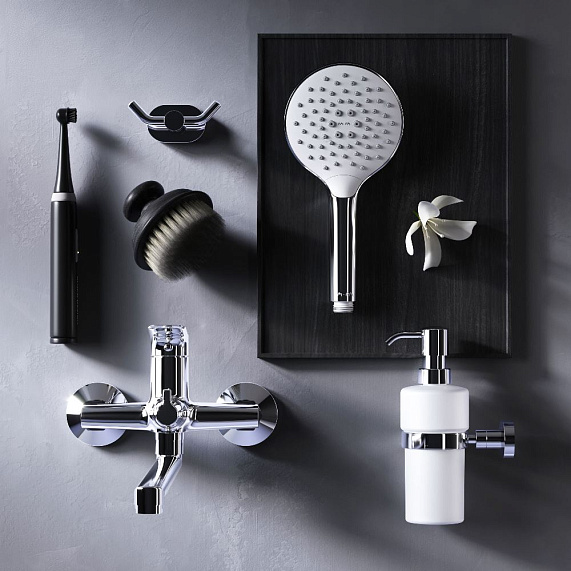 Смеситель для ванны и душа AM.PM Force F9F90200 длинный излив, хром-8