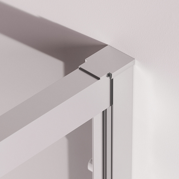 Душевое ограждение без поддона 100x80 AM.PM Above W9XG-403-10080-MT профиль серебристый-8