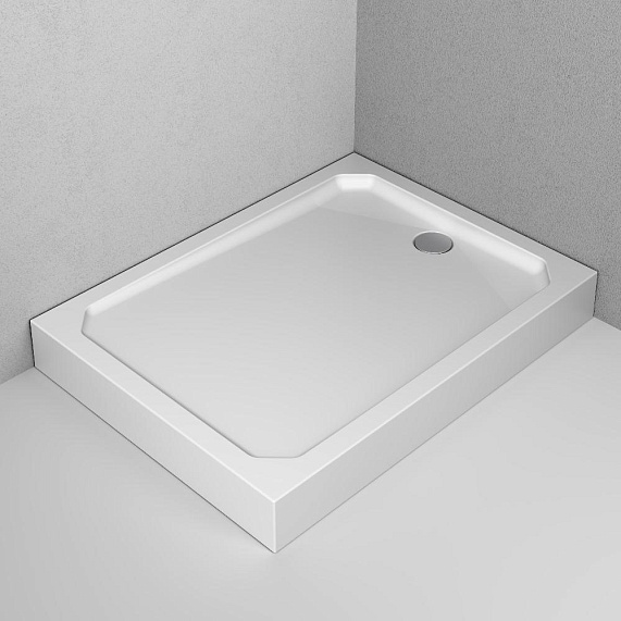 Поддон душевой 120x90 AM.PM Gem W90T-404-12090W белый + сифон