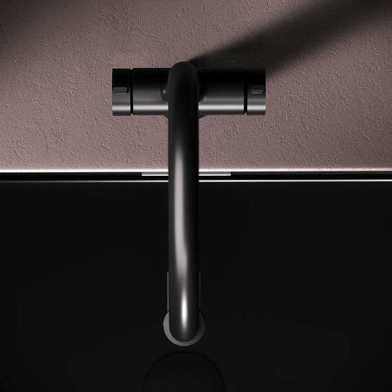 Смеситель для кухни AM.PM Func F8F07822 высокий, черный с каналом для питьевой воды и гибким черным изливом-4