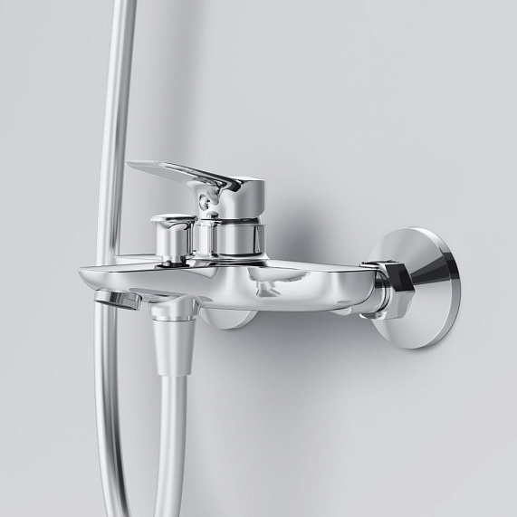 Смеситель для ванны и душа AM.PM Force F9F10000 хром-5