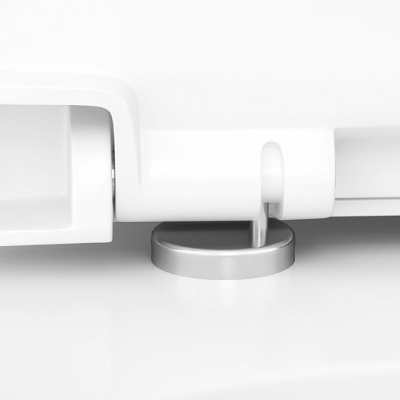 Унитаз подвесной безободковый с инсталляцией AM.PM Like IS48001.801700 сиденьем микролифт, белой пневм. клавишей-5