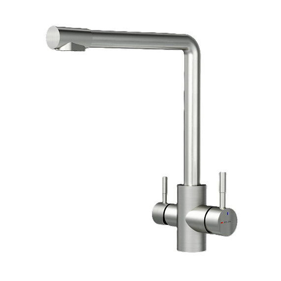 Смеситель для кухни AM.PM X-Joy S F85B05711 высокий, с каналом питьевой воды, сатин-10