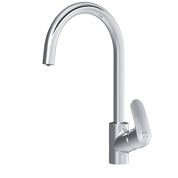 Смеситель для кухни AM.PM Like F8007700 высокий с каналом питьевой воды, хром-9