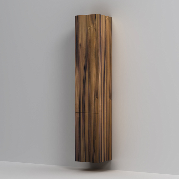 Шкаф-пенал для ванной 30 AM.PM Gem M90CHL0306HF навесной левый орех-5