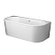 Ванна акриловая закругленная 170x75 AM.PM X-Joy W94A-170U75W-A белая глянцевая