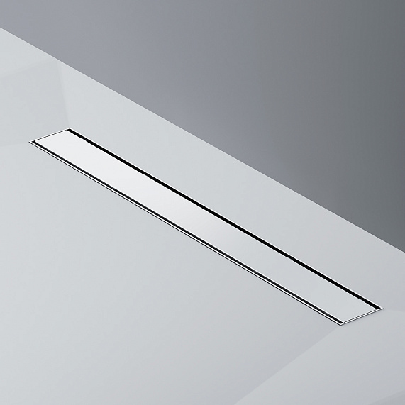 Душевой трап (лоток) 70 AM.PM PrimeFlow W02SC-U11-070-04SB комбинированный затвор со стальной матовой решеткой под плитку-18