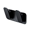 Крючки для полотенец AM.PM Inspire 2.0 A50A35622 черный, 2 шт на планке