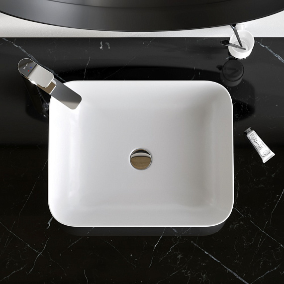 Раковина накладная 51 AM.PM Func M8FWCC10510WG белая-5