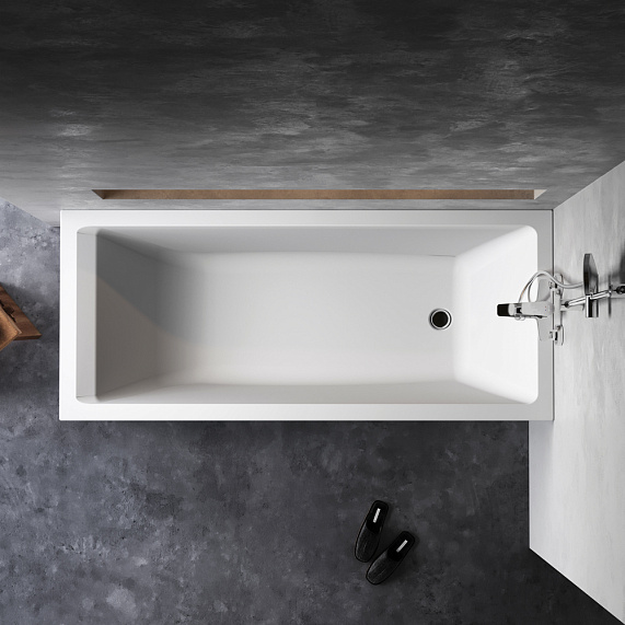 Ванна акриловая 175х75 AM.PM Gem W93A-175-075W-A белая глянцевая-1