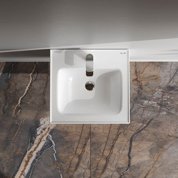 Раковина мебельная 50 AM.PM X-Joy M85AWCC0502WG64 белая встраиваемая