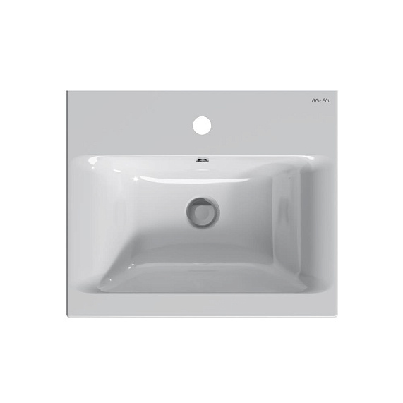 Тумба с раковиной 50 AM.PM Gem M90FHX0502WG подвесная белый глянец-9